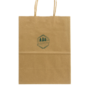 Pack up the excitement with the Adventure Begins Gift Bag where evergreens and a bold declaration set the stage for wedded exploration. The couple's names and date anchor this upbeat token, hinting at the countless escapades that lie ahead.