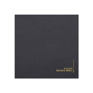 Mark the turning of the tassel with the Minimal Tassel Graduation Napkin, personalized with the graduate's name and adorned with an elegant tassel graphic. A symbol of achievement and a festive detail for any graduation celebration.