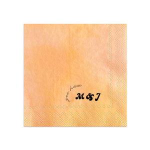 Bring a playful country flair to your wedding with the Yee Haw Retro Initials Napkin, featuring "Yee Haw" in a whimsical script arching over the couple's initials in a retro-inspired font. Customize with your event's date or a personal touch for a one-of-a-kind celebration.