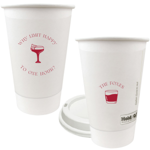 Extend the joy with the Why Limit Happy Hour Cup, perfect for wedding cocktail hours or home entertainment, personalized with your family name. Emblazoned with "Why limit happy to one hour?" and a delightful cocktail graphic, it invites guests to savor every moment.