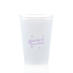 Embrace the bride-to-be's final fling before the ring with the Bachelorette Blooms Personalized Cup, featuring her name encircled by delicate minimal floral designs. A chic and feminine touch for a memorable bachelorette party.