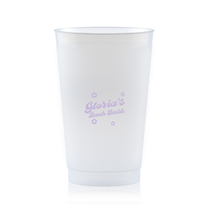 Embrace the bride-to-be's final fling before the ring with the Bachelorette Blooms Personalized Cup, featuring her name encircled by delicate minimal floral designs. A chic and feminine touch for a memorable bachelorette party.