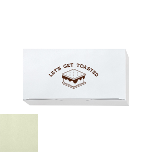 Pack up the memories with the Camp Bachelorette S'more Favor Box, inviting guests to "let's get toasted" with a delightful s'more graphic, complete with a space for personalization. Ideal for carrying home treats or keepsakes from your wilderness bachelorette bash.