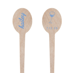 Elevate your bridal shower sipping experience with the Minimal Bridal Shower Sip & Stir Stick. One side artfully presents a line drawing of a wine glass, with the event date in a subtle sans serif below. Flip it to reveal the bride-to-be's name in a flowing, modern script, marrying simplicity and sophistication in one chic accessory.