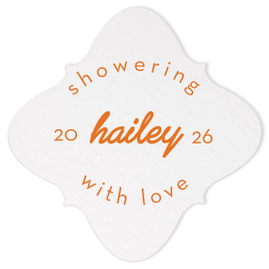 Embrace the essence of modern elegance with the Minimal Bridal Shower Coaster. The bride-to-be's name is gracefully scripted at the center, encircled by the tender sentiment "Showering with Love," with a space to add the celebration date. A chic and understated token of affection for her special day.