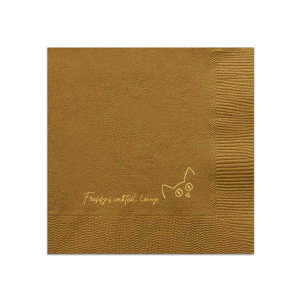 Add a touch of whimsy to your gathering with the Peekaboo Cat Personalized Napkin, featuring a charming illustration of a cat peeking out from the corner. Personalize this delightful napkin with your own tagline in a handwritten style, perfect for any birthday, pet party, or fun celebration.