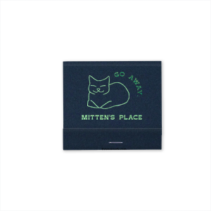 Add a cozy touch to your gatherings with the Loafing Cat Matchbook, ideal for home decor and entertaining. This charming matchbook is graced with an illustration of a cat in the classic 'loaf' pose and can be customized with your or your feline's name, creating a warm and personalized welcome for your guests.