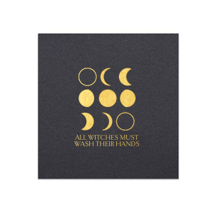 Illuminate your party experience with these personalized Moon Phases Napkin. Foil stamped onto high quality materials, these customizable napkins will have your guest waxing poetically about your unforgettable event.