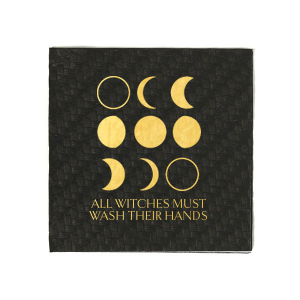 Illuminate your party experience with these personalized Moon Phases Napkin. Foil stamped onto high quality materials, these customizable napkins will have your guest waxing poetically about your unforgettable event.