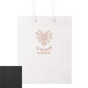 Celebrate the spookiest time of the year with the Halloween Tis The Season Bag. Perfect for all your Halloween party supplies and trick or treating needs. Show off your good taste with this essential holiday accessory. 