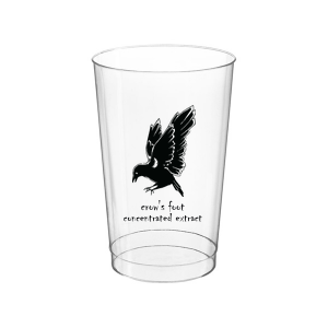 Sneak a taste of the witch's brew with the Crow's Foot Cup. Featuring a simple and classic design sure to be a hit at any Halloween event at home or in the office. 