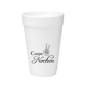 The Carpe Noctem Cup delivers once in a life time thrills and chills to your party. Make a splash with this delightfully devilish accessory. Your goulish gathering is sure to be the talk amongst the dead and the living. 