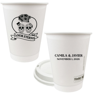 Celebrate fright and fidelity with the Amor Eterno Cup! Available in a variety of styles and ink colors to match your celebration whether it's spooky or sentimental, these customizable cups are sure to be a hit.