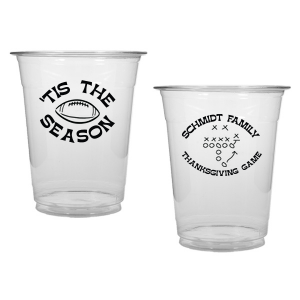 Keep game day stocked with the Football Tis The Season Cup. A must-have for diehard sports fans, easily customizable to match your favorite team. Makes great game day souvenirs for friends and family as well!
