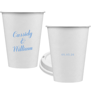 Showcase simplicity and elegance with the Relaxed Couples Name and Date Cup. The no nonsense design makes a direct impression to showcase your big event. Perfect for weddings, engagements, anniversaries or most other events, the highly customizable text leaves plenty room for personalization to make your event unique as your partnership.
