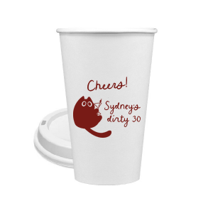 Toast to another fabulous year with the Birthday Cheers Cat Martini Cup, showcasing a cute graphic of a cartoon cat holding a martini glass. Personalize this festive cup with your name, milestone birthday year, and a spirited "Cheers!" in a stylish script font—a purr-fect celebration accessory.
