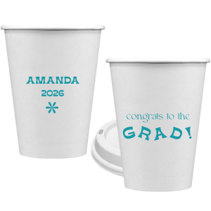 Celebrate the graduate with the Congrats To The Graduate Cup. Perfect for a graduation party, this can be personalized with the graduate's name and the date. This will add a unique element to your celebration!