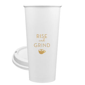 Our beautiful custom Gold Ink 8 oz Paper Coffee Cup with Lid with Gold Ink Cup Ink Colors has a Mug With Heart graphic and is good for use in Drinks, Trendy, Food themed parties and will add that special attention to detail that cannot be overlooked.