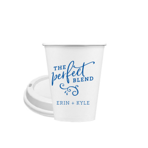 Toast to togetherness with the Perfect Blend Names Cup, where 'Perfect' swirls in script above a stylish flourish. Beneath, the couple's names confirm it's a match made in beverage heaven, ideal for cozying up with a warm cup.