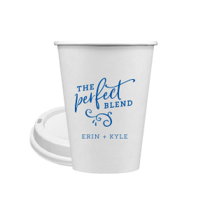 Toast to togetherness with the Perfect Blend Names Cup, where 'Perfect' swirls in script above a stylish flourish. Beneath, the couple's names confirm it's a match made in beverage heaven, ideal for cozying up with a warm cup.