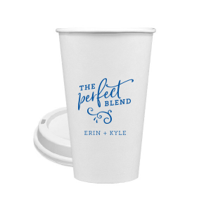 Toast to togetherness with the Perfect Blend Names Cup, where 'Perfect' swirls in script above a stylish flourish. Beneath, the couple's names confirm it's a match made in beverage heaven, ideal for cozying up with a warm cup.