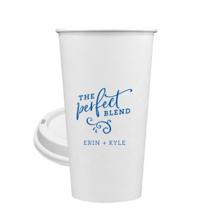 Toast to togetherness with the Perfect Blend Names Cup, where 'Perfect' swirls in script above a stylish flourish. Beneath, the couple's names confirm it's a match made in beverage heaven, ideal for cozying up with a warm cup.