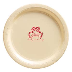 Plate sweet treats and holiday goodies this year with the Season's Greetings Plates. Available in a wide selection of colors, the festive design is perfect for adding a little seasonal spirit to your holiday party or event.
