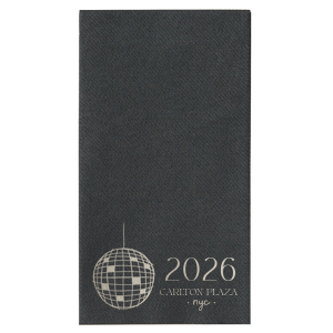 Celebrate the good times this coming yea with the Hello New Year 2026 Napkin. Available in a variety of styles, colors and sizes, the elegant and functional dinnerware is perfect for celebrations at home or work. 