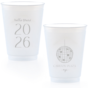 Cheers to the new year with the Hello New Year 2026 Cup! The trendy cup is perfect for holiday parties, available in a variety of sizes, styles and colors to best suit your party-going needs.