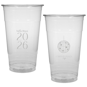 Cheers to the new year with the Hello New Year 2026 Cup! The trendy cup is perfect for holiday parties, available in a variety of sizes, styles and colors to best suit your party-going needs.