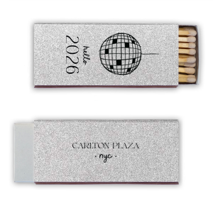 The new year is bright with the Hello New Year 2026 Match! The premium glitter paper is sure spark up a good time at this year's holiday function. Easily customizable in different colors to match your taste, perfect for creating a New Year's souvenir! 