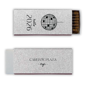 The new year is bright with the Hello New Year 2026 Match! The premium glitter paper is sure spark up a good time at this year's holiday function. Easily customizable in different colors to match your taste, perfect for creating a New Year's souvenir! 