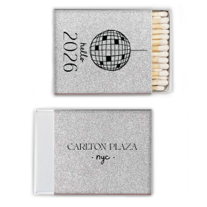 The new year is bright with the Hello New Year 2026 Match! The premium glitter paper is sure spark up a good time at this year's holiday function. Easily customizable in different colors to match your taste, perfect for creating a New Year's souvenir! 