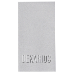 Impress your guests with the Bold Embossed Name Napkin. Popular for home entertainment, formal functions and professional affairs, the embossed look leaves a lasting impression of elegance and functionality. Customize the text to bestow a personalized touch that is sure to dazzle attendees.