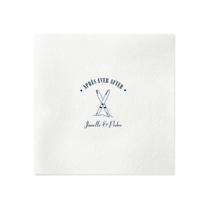 The Après Ever After Napkin is just what you need for home entertainment during the winter season. The customizable design is perfect for holiday, vacation or outdoor themed parties available in a variety of colors, materials and styles to compliment your unique tastes.