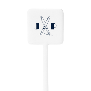 Stir things up with the Après Ever After Stir Stick. Perfect for cocktails or hot cocoa, customize your design to add a personal touch to your parties.