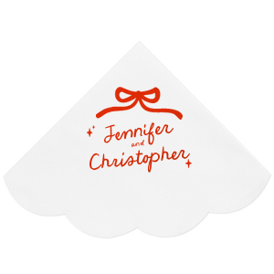 Spread the love for any occasion with the Hand-drawn Twinkle & Bow Napkin. This trendy and stylish design is customizable in a wide variety of colors and materials to create the perfect match for your intimate event. 