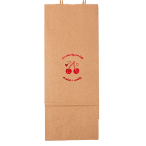 Pair your next big party with something sweet in the Cherry On Top Bag. The stylish design makes for perfect giftware, imparting a memento or souvenir to your adoring guests. Featuring customizable text and colors, choose the best way to express yourself!