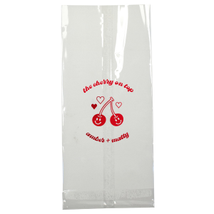 Pair your next big party with something sweet in the Cherry On Top Bag. The stylish design makes for perfect giftware, imparting a memento or souvenir to your adoring guests. Featuring customizable text and colors, choose the best way to express yourself!