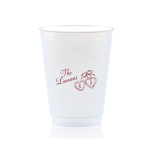 Show your ever-lasting commitment with the Heart Locket Cup. Whether for weddings, engagements or anniversaries, the highly stylish and sturdy drinkware is perfect for champagne or mixed drinks and is customizable in your choice of color and style to make your special party event is one to remember forever. 