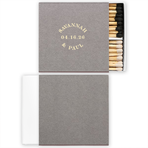 Our beautiful custom Retro Wedding Matches can be a perfect detail added on your Wedding day. It will "light up" the party like never before! Make this party unforgettable.