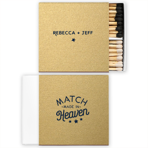 Celebrate a celestial love with the Match Made in Heaven Names Wedding Match, where twinkling stars and elegant script announce a union so ideal, it seems destined by the cosmos. Perfect for couples whose match proclaims a joyous, fated journey into matrimony.