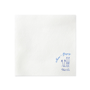 Enjoy the sporty design of the Couples Ski Napkin. Featuring a pair of skis and ski poles next to one another, the design reflects a classic pairing just like you and your significant other! The customizable napkin design is perfect for outdoor or wintertime themed events.