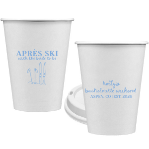 The Bride To Be Après Cup is perfect for destination bachelorette parties! Memorialize your special event with a high quality cup of your style choice printed in the color that best matches your taste. Personalize the text to convey all the important details and any well wishes for honored guests.