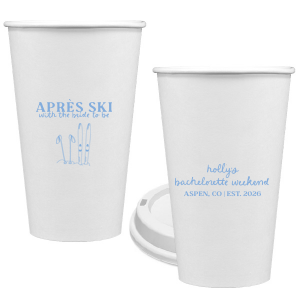 The Bride To Be Après Cup is perfect for destination bachelorette parties! Memorialize your special event with a high quality cup of your style choice printed in the color that best matches your taste. Personalize the text to convey all the important details and any well wishes for honored guests.