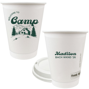 Toast to the good times with the Welcome to Camp Bachelorette Cup. The scenic design is ideal for destination bachelorette events but is suitable for any outdoorsy occasion. The customizable design comes in your choice of style and color to make your momentous party all the more memorable. 