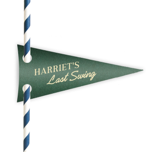 Commemorate the final summer  of being single with the Last Swing Straw Tag from our Country Club collection. The perfect party accessory, the high quality tag features customizable text in your choice of colors to best match your summertime vibe!