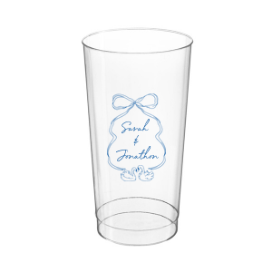 Pair your next party event with the stylish Swan Lovers Cup. The elegant design features two swans mirroring your own partnership. Customize the cup in your choice of style and color to best reflect you and your partner's unique love.