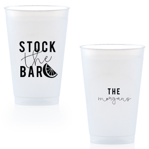 Our custom Matte Black Ink 9 oz Frost Flex Cup with Matte Black Ink Cup Ink Colors has a Lemon Wedge graphic and is good for use in Food, Drinks themed parties and couldn't be more perfect. It's time to show off your impeccable taste.