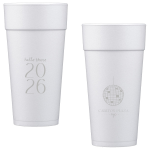 Cheers to the new year with the Hello New Year 2026 Cup! The trendy cup is perfect for holiday parties, available in a variety of sizes, styles and colors to best suit your party-going needs.